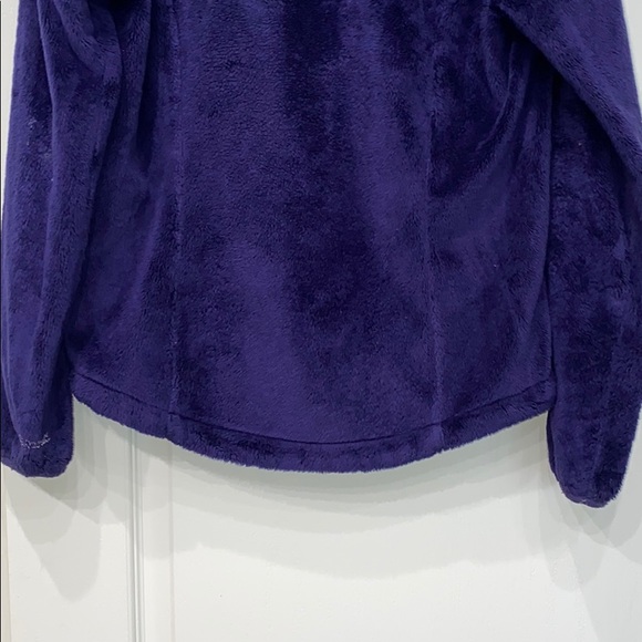 The North Face Zip Up Teddy Jacket S Purple - Picture 8 of 9